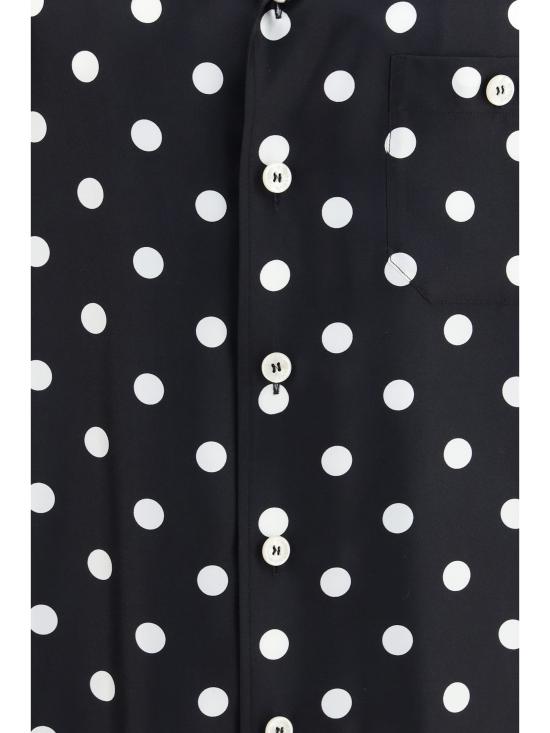 26FW 돌체앤가바나 긴팔 셔츠 G5JH9TIS13M HN6DK BLACK - DOLCE & GABBANA