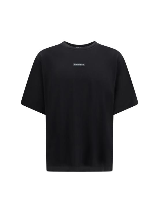 26FW 돌체앤가바나 반팔 티셔츠 G8PN9TG7QNP N0000 BLACK