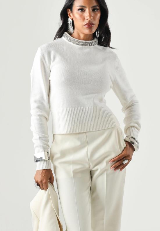 26FW 핑코 스웨터 107274A3GI Z03 BIANCO INVERNO - PINKO