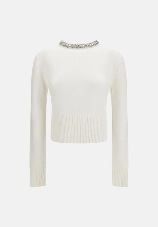 26FW 핑코 스웨터 107274A3GI Z03 BIANCO INVERNO