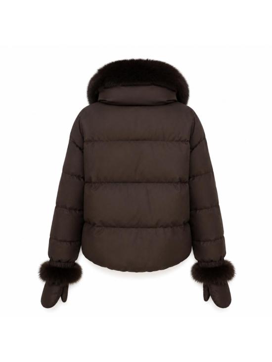 26FW 이브살로몬 패딩 27W25WYV09066WO2W A2300 BROWN - YVES SALOMON