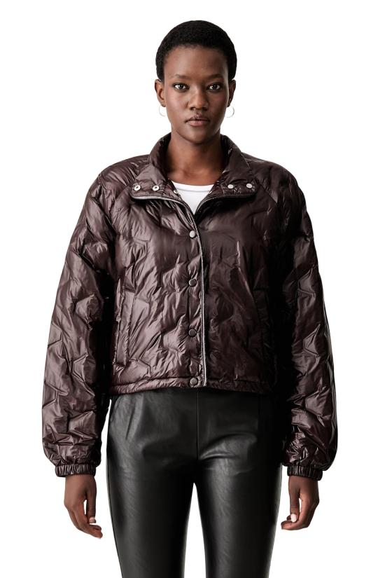 26FW 핑코 패딩 107223A3FI L72 MARRONE TESTA MORO - PINKO