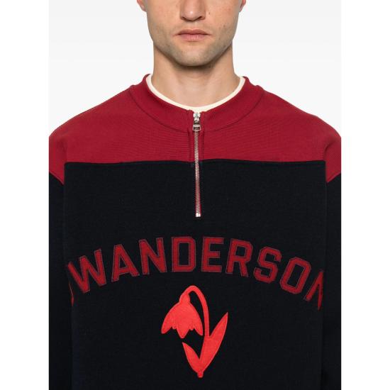 26FW JW앤더슨 니트웨어 JW0281 PG2033 886 BLUE RED - JW ANDERSON