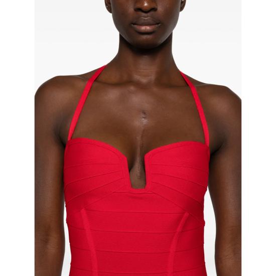 26FW 에르베레제 원피스 HLT8576746 945 RED - HERVE LEGER