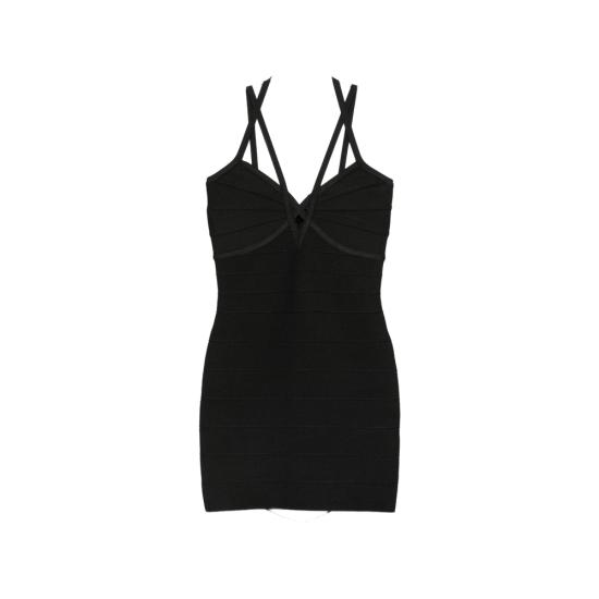 26FW 에르베레제 원피스 HLT8576640 001 BLACK