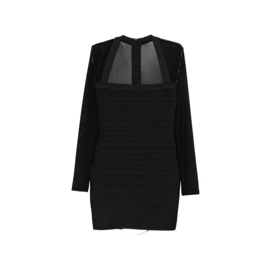 26FW 에르베레제 원피스 HLS8576754 001 BLACK