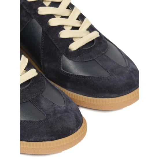 26FW 마르지엘라 레플리카 카프스킨 스니커즈 P1895 S57WS0236 T6065 BLUE - MAISON MARGIELA