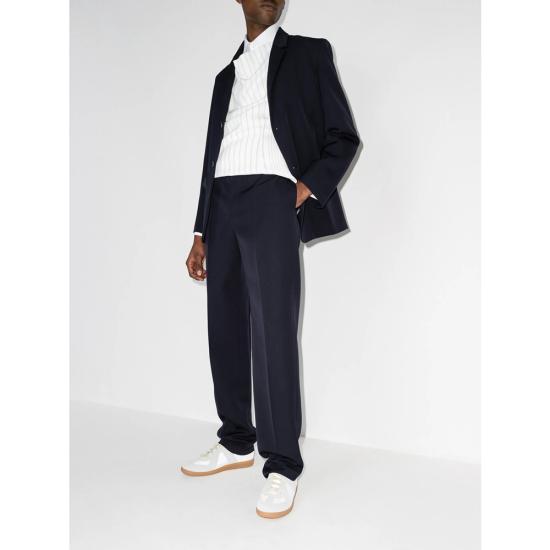 26FW 마르지엘라 레플리카 카프스킨 스니커즈 P1895 S57WS0236 101 WHITE GREY - MAISON MARGIELA