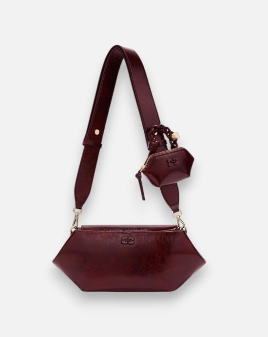  가니 숄더백 C1040070 436 BURGUNDY