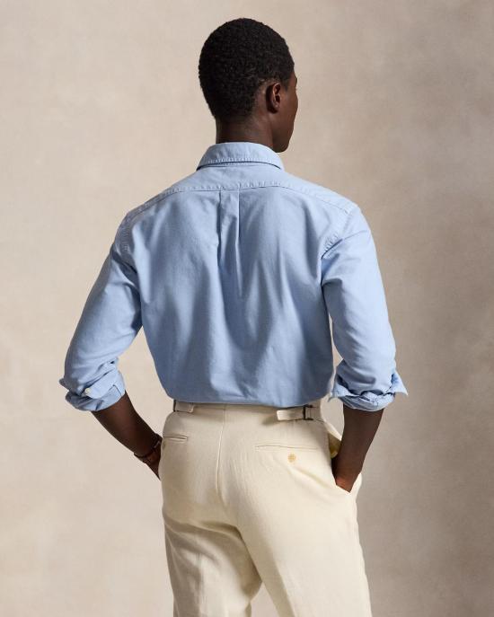  폴로 랄프로렌 셔츠 710805564528 CHAMBRAY BLUE - POLO RALPH LAUREN