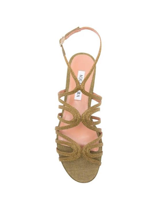 26SS 아쿠아주라 플랫 슈즈 SDEFLAS0RFFMOSSGREEN - AQUAZZURA