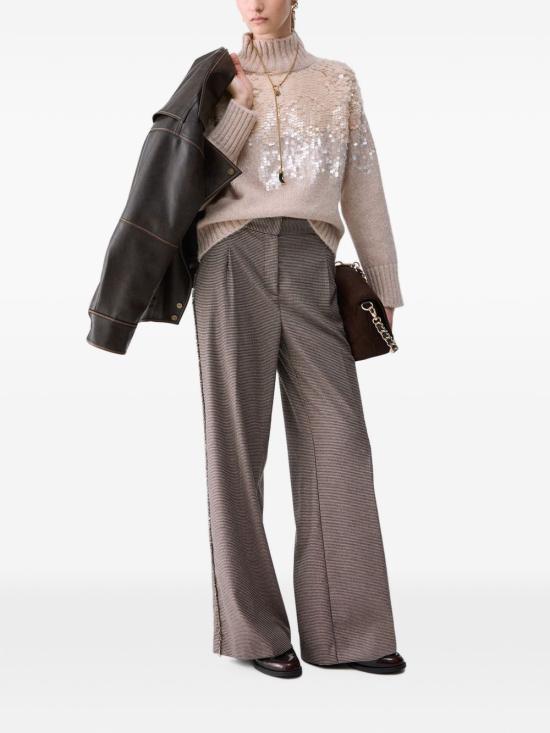 26FW 리우조 스웨터 CF6258M A63SX0814 GOLD ROSE - LIU JO