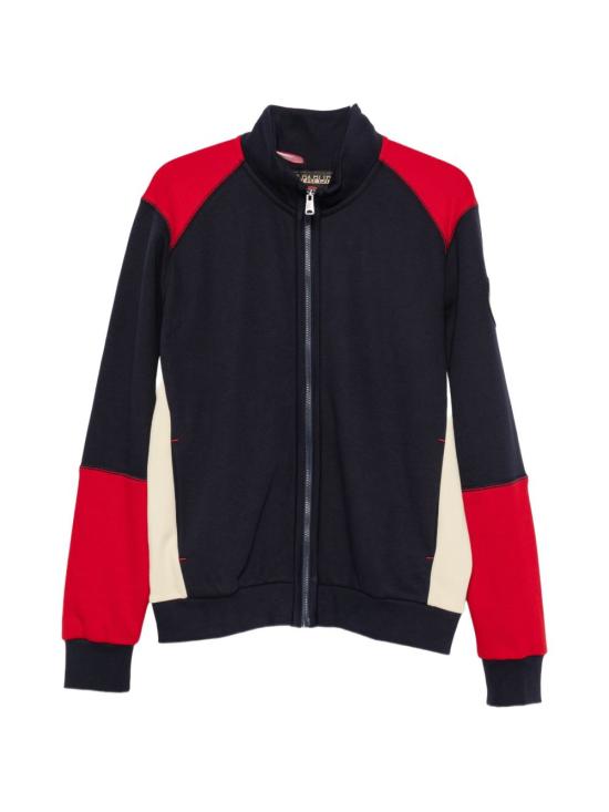 26FW 나파피리 긴팔 티셔츠 NP0A8AFN MRU1 NAVY RED