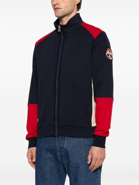 26FW 나파피리 긴팔 티셔츠 NP0A8AFN MRU1 NAVY RED - NAPAPIJRI