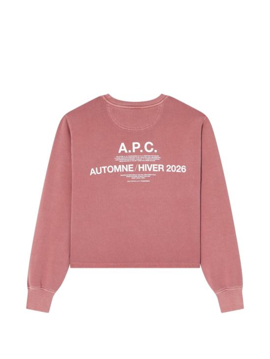 26FW 아페쎄 스웨터 COHBT F37024FAG RASPBERRY - A.P.C.