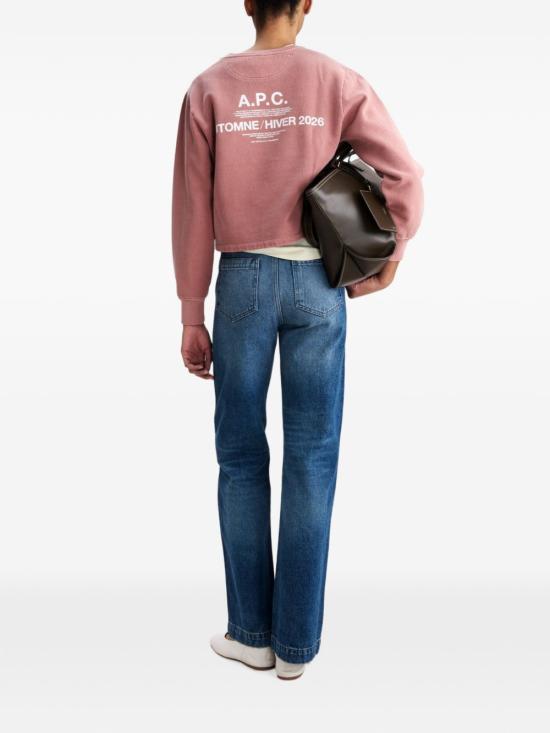 26FW 아페쎄 스웨터 COHBT F37024FAG RASPBERRY - A.P.C.