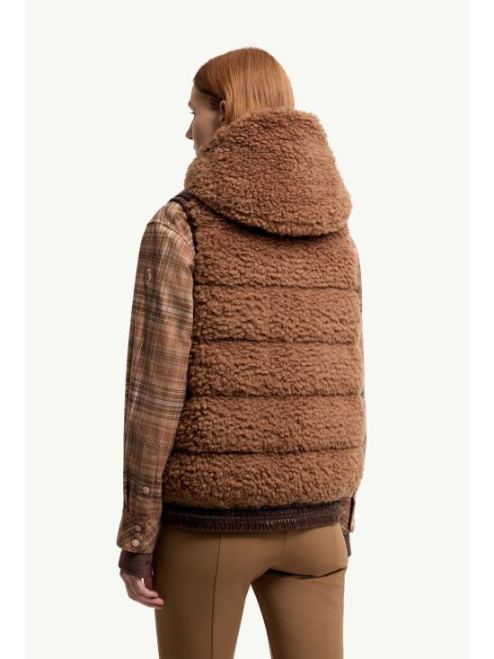 26FW 몽클레어 베스트 L20988G00024899A9 224 MARRONE - MONCLER