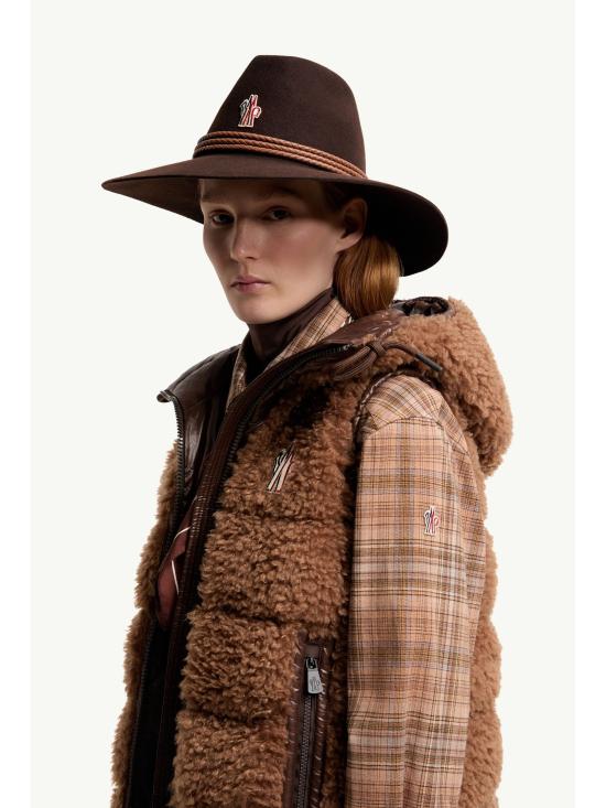 26FW 몽클레어 베스트 L20988G00024899A9 224 MARRONE - MONCLER