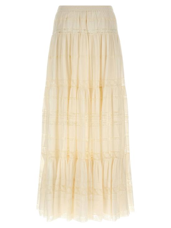  에르마노 설비노 스커트 LDD482O384APJBN10104 CREAM - ERMANNO SCERVINO