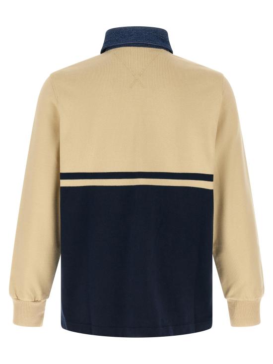 26FW JW앤더슨 폴로 티셔츠 배색 칼라 폴로 셔츠 멀티컬러 - JW ANDERSON