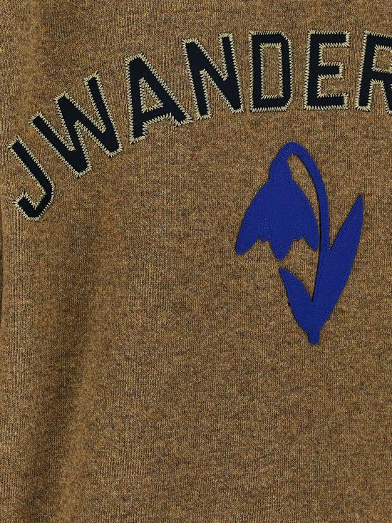 26FW JW앤더슨 긴팔 티셔츠 하프집업 스웨트셔츠 멀티컬러 - JW ANDERSON