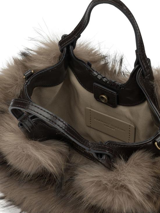 26FW 지아니 끼아리니 토트백 핸드백 브라운 - GIANNI CHIARINI