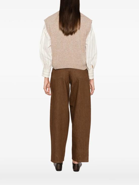 26FW 세순 긴팔 티셔츠 FABININOSANDGRES Beige - SESSUN