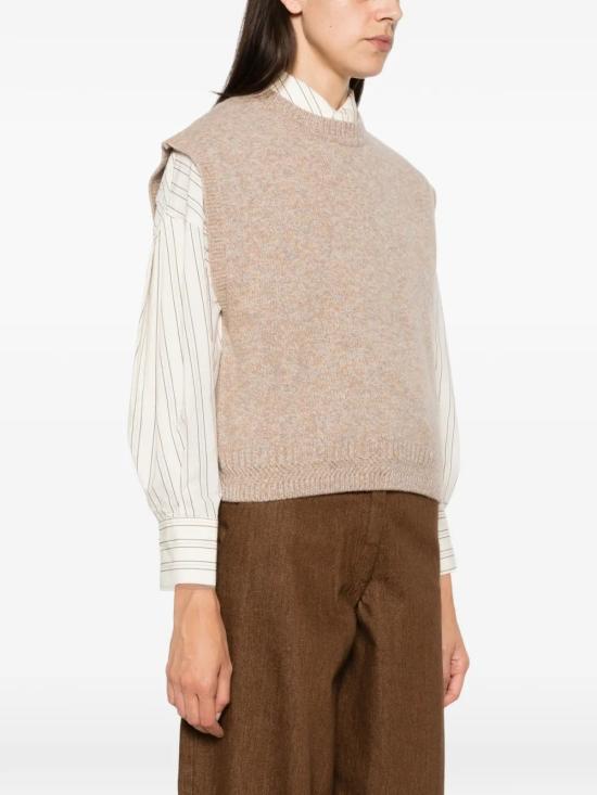 26FW 세순 긴팔 티셔츠 FABININOSANDGRES Beige - SESSUN