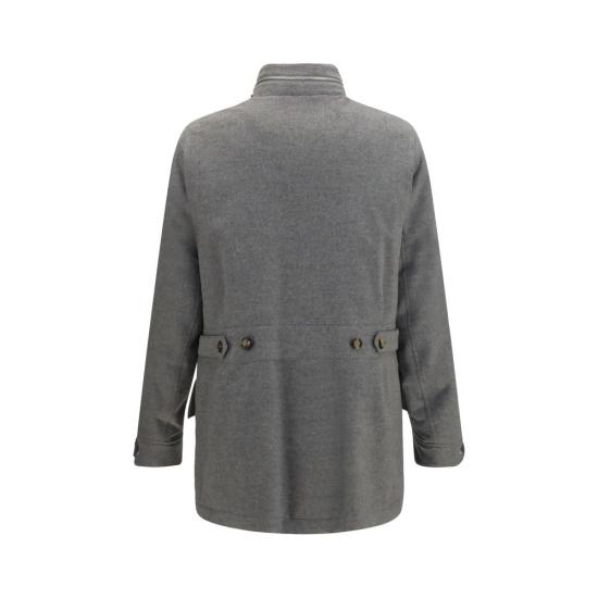 26FW 브루넬로 쿠치넬리 코트 BRMM4006005C478BB GRAY - BRUNELLO CUCINELLI