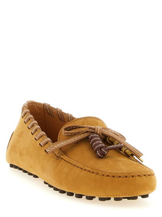  토즈 플랫 슈즈 LDXXW22L0JW00UFQC811 TAN - TODS