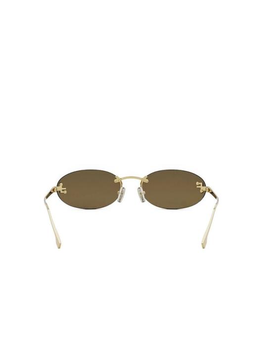  펜디 선글라스 FE4075US 30J 54 Fendi GOLD - FENDI