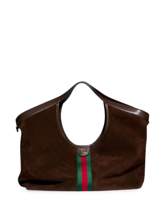 26FW 구찌 GIGLIO 지리오 라지 토트백 853971AAHBL2147 Dark brown - GUCCI