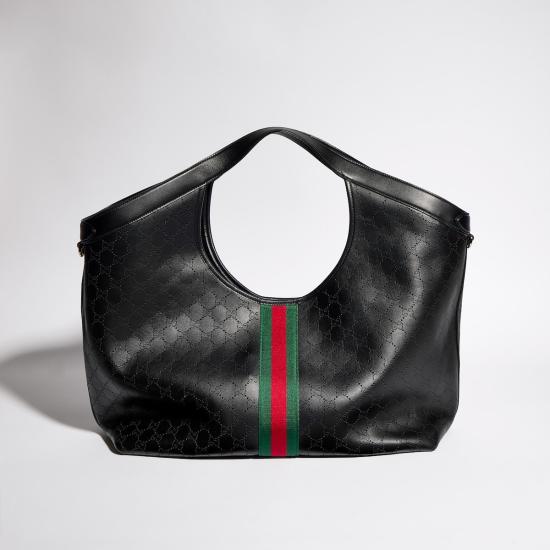 26FW 구찌 GIGLIO 지리오 라지 토트백 853971AAHB01053 BLACK - GUCCI