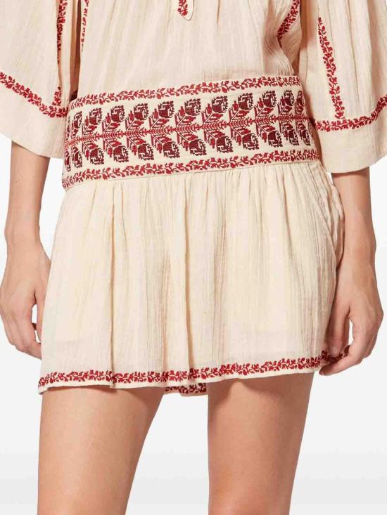 26SS 이자벨마랑에뚜왈 숏 원피스 JU0160FBD1J16EBERD BEIGE - ISABEL MARANT ETOILE