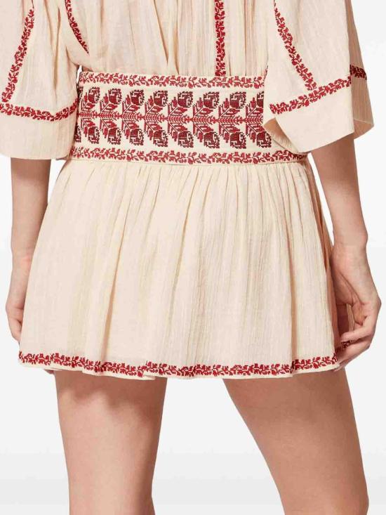 26SS 이자벨마랑에뚜왈 숏 원피스 JU0160FBD1J16EBERD BEIGE - ISABEL MARANT ETOILE