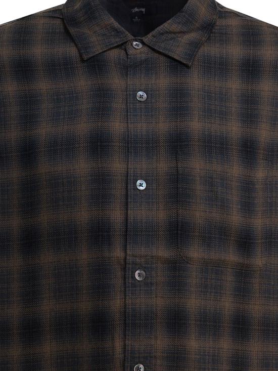 26FW 스투시 긴팔 셔츠 11103681001BROWN - STUSSY
