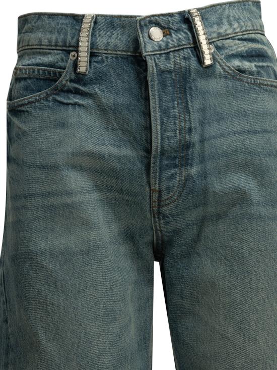 26FW 알렉산더 왕 스트레이트 팬츠 4DC4264908427E BLUE - ALEXANDER WANG