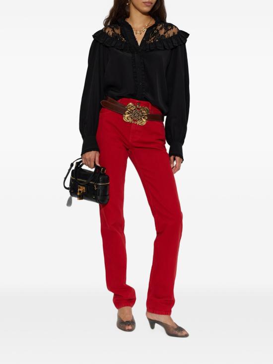 26FW 끌로에 스트레이트 팬츠 CH26WDP21159656 RED - CHLOE