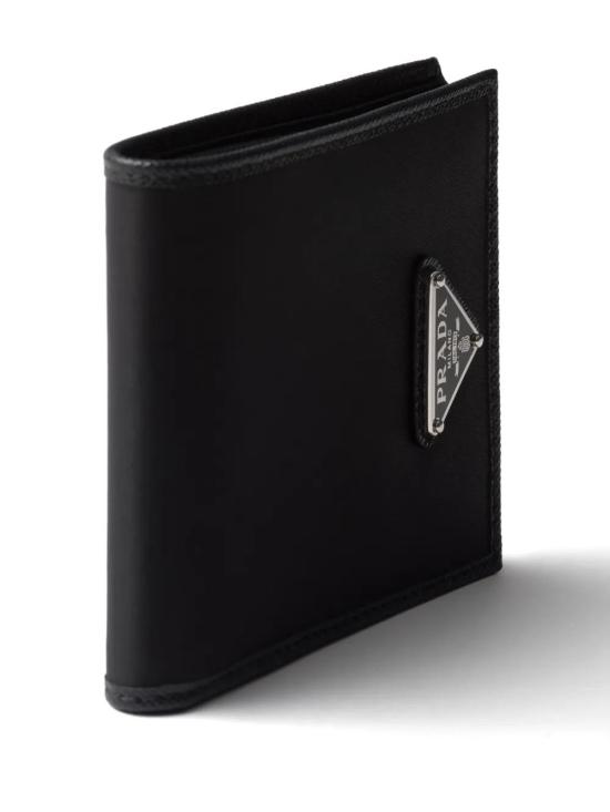 26FW 프라다 앤티크 가죽 반지갑 2MO5132DMH F0002 BLACK - PRADA