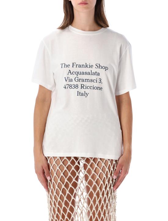 26FW 더프랭키샵 반팔 티셔츠 TSHIRT 972 WHITE COBALT