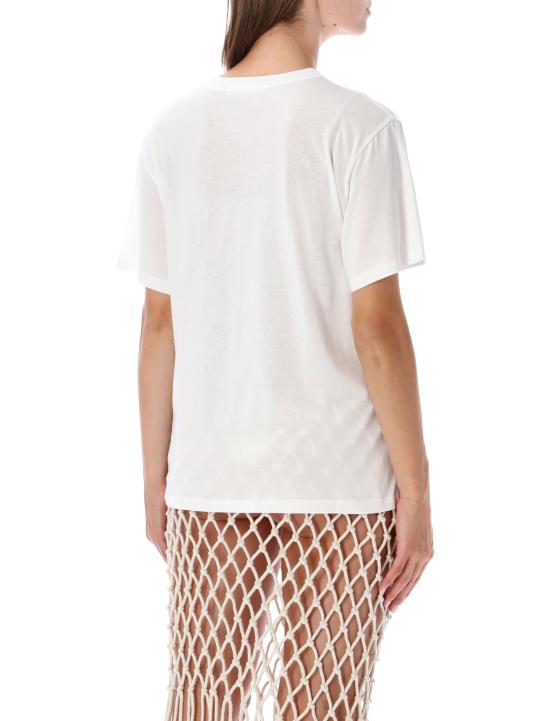 26FW 더프랭키샵 반팔 티셔츠 TSHIRT 972 WHITE COBALT - THE FRANKIE SHOP