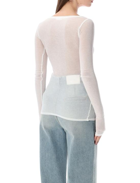 26FW 아메리칸 빈티지 반팔 티셔츠 MAS04 BLANC WHITE - AMERICAN VINTAGE