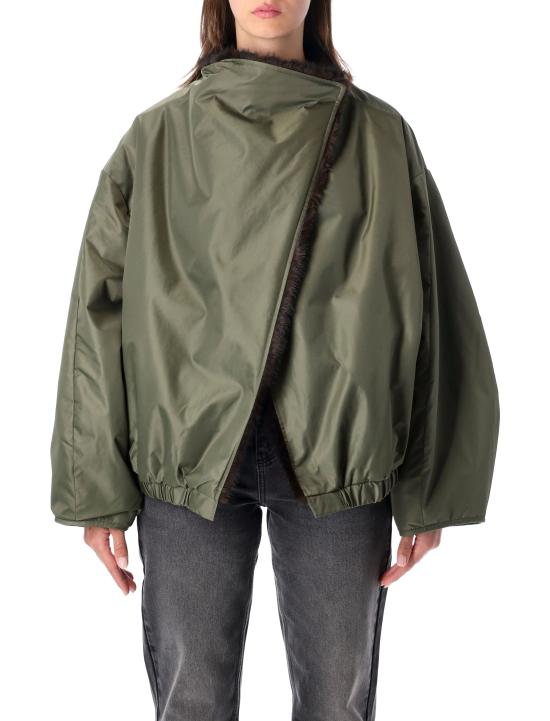 26FW 더프랭키샵 자켓 COFS22885925 BROWNGREE BROWN GREEN