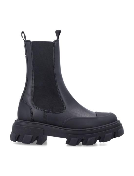 26FW 가니 미드 첼시 부츠 S32384900 099 BLACK