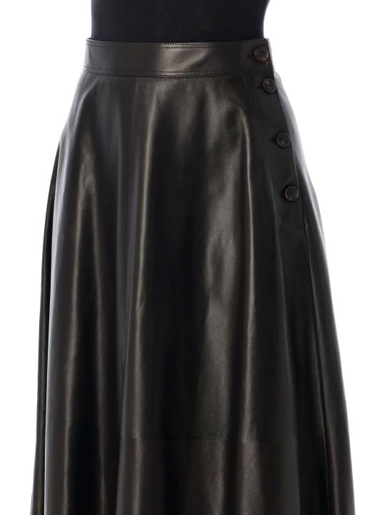 26FW 랄프 로렌 스커트 290P20883 001 DARK BROWN - RALPH LAUREN