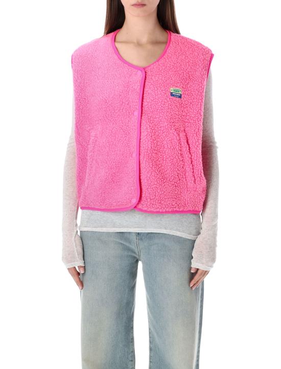 26FW 아메리칸 빈티지 베스트 HOK16B PINKACID FUXIA