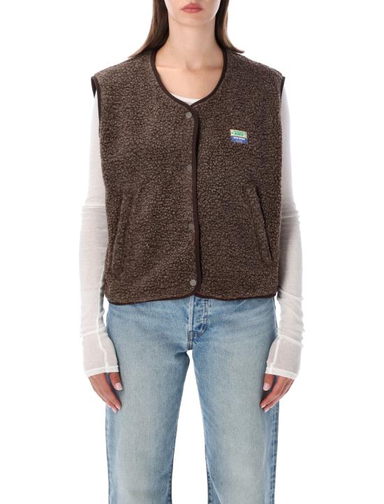 26FW 아메리칸 빈티지 베스트 HOK16B MARRONIER BROWN