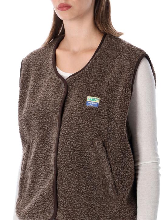26FW 아메리칸 빈티지 베스트 HOK16B MARRONIER BROWN - AMERICAN VINTAGE