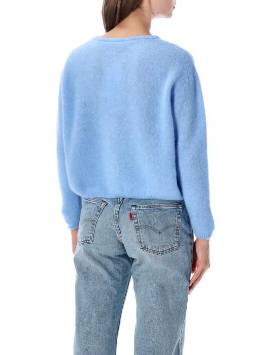26FW 아메리칸 빈티지 스웨터 VITO19E ATMOSFERE LIGHT BLUE - AMERICAN VINTAGE