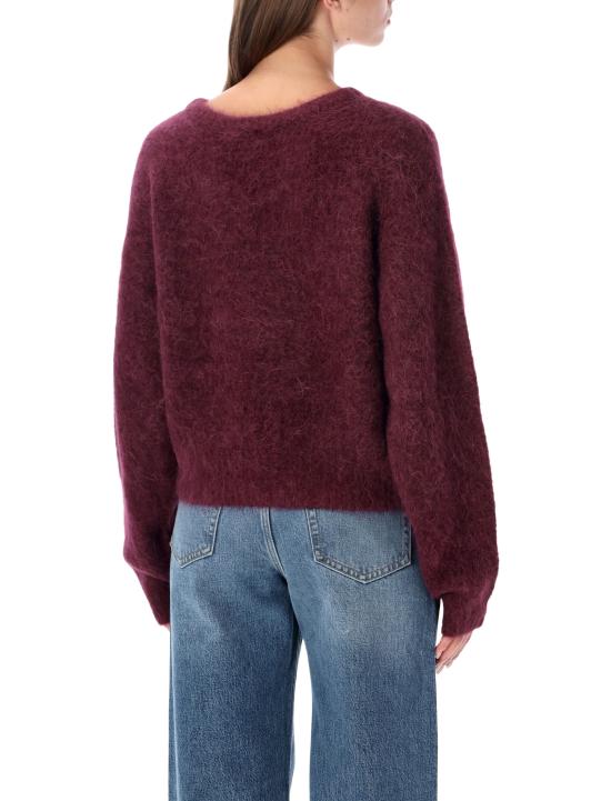 26FW 아메리칸 빈티지 스웨터 NIB18A CANNEBERGE CRANBERRY MELANGE - AMERICAN VINTAGE